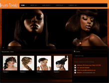 Tablet Screenshot of beautytrendz.com